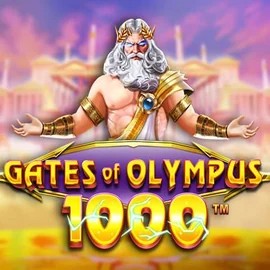 Gates of Olympus 1000 logo by Pragmatic Play at Respin Casino
