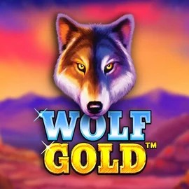 Wolf Gold online game logo by Pragmatic Play on respincasinos.com